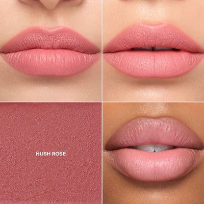 Anastasia Beverly Hills - Long-Wearing Matte & Satin Velvet Lipstick - HUSH ROSE