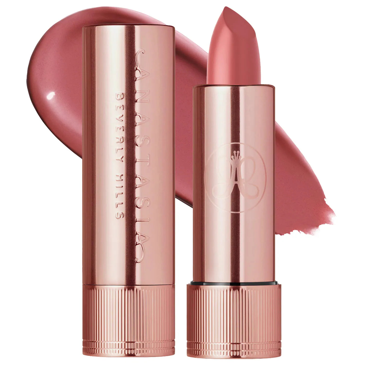 Anastasia Beverly Hills - Long-Wearing Matte & Satin Velvet Lipstick - DUSTY ROSE