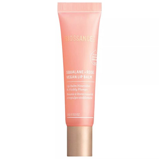Biossance - Squalane + Rose Vegan Lip Balm