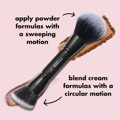 e.l.f - Cream & Powder Face Brush