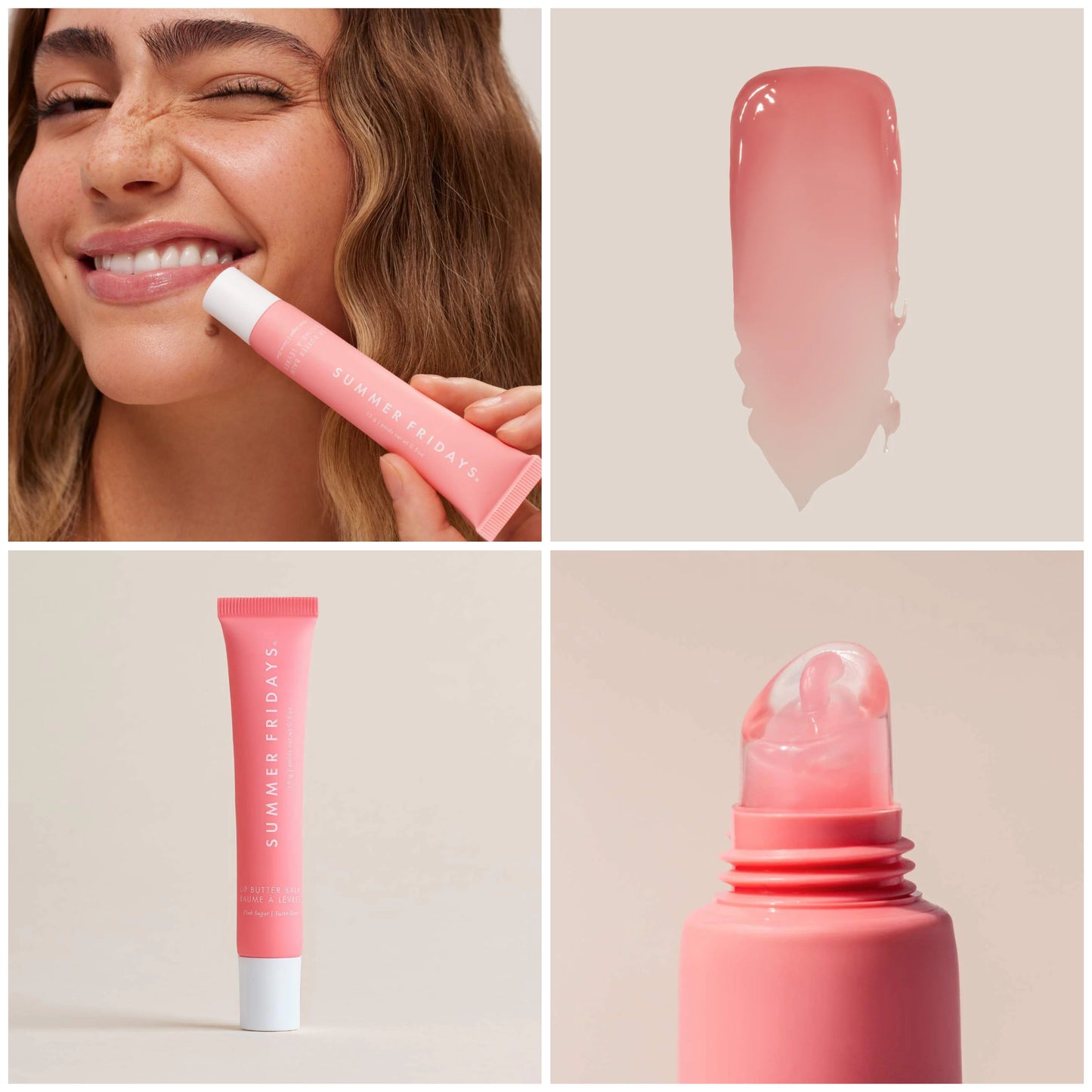 Summer Fridays - Lip Butter Balm - PINK SUGAR