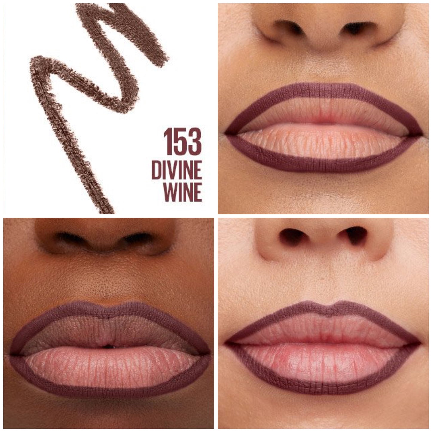 Maybelline - Color Sensational Shaping Lip Liner - DIVINE WINE