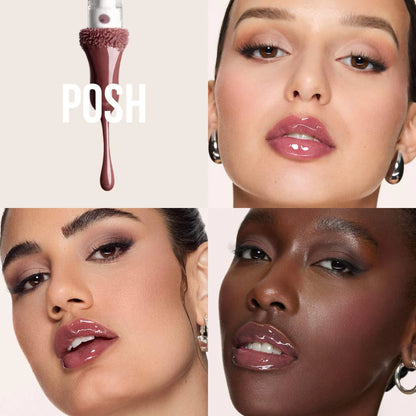 Huda Beauty - Faux Filler Shiny Non-Sticky Lip Gloss - POSH