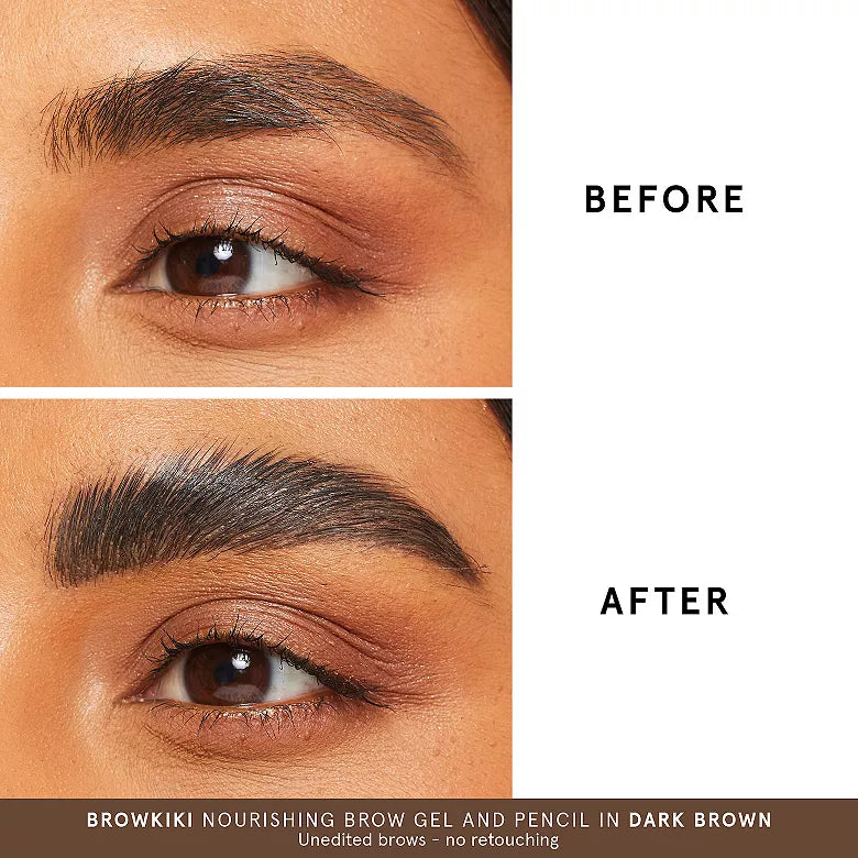ONE/SIZE - BrowKiki Nourishing Tinted Brow Gel - DARK BROWN