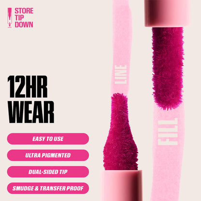 Huda Beauty - Lip Contour Stain - ROSEWOOD