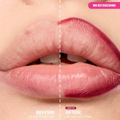 Huda Beauty - Lip Contour Stain - CHERRY RED
