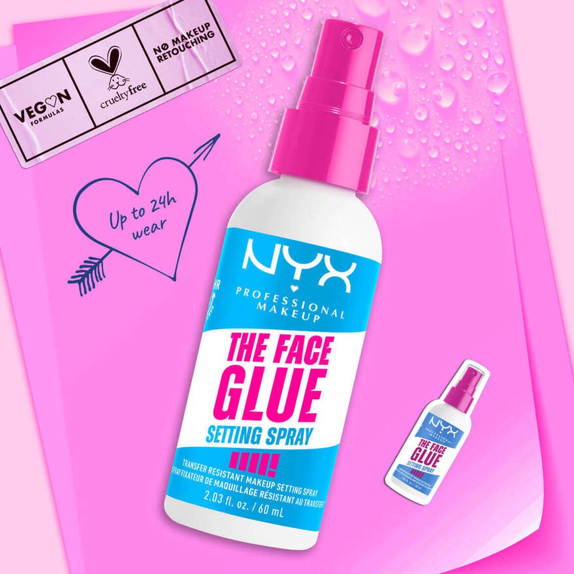 NYX Professional Makeup - Face Glue Setting Spray