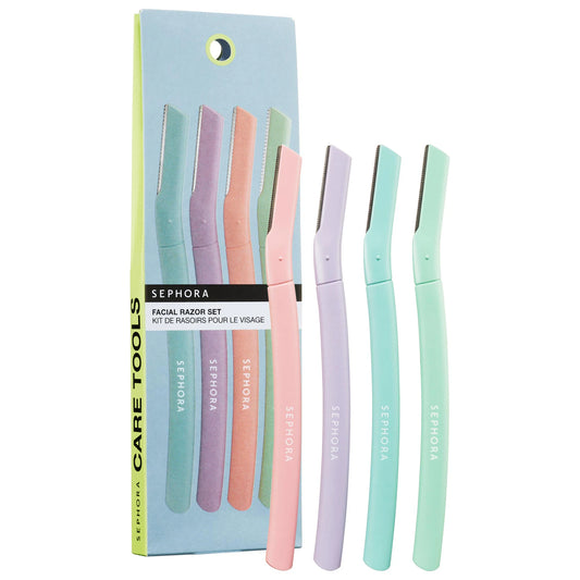 Sephora - 4 Piece Facial Razor Set