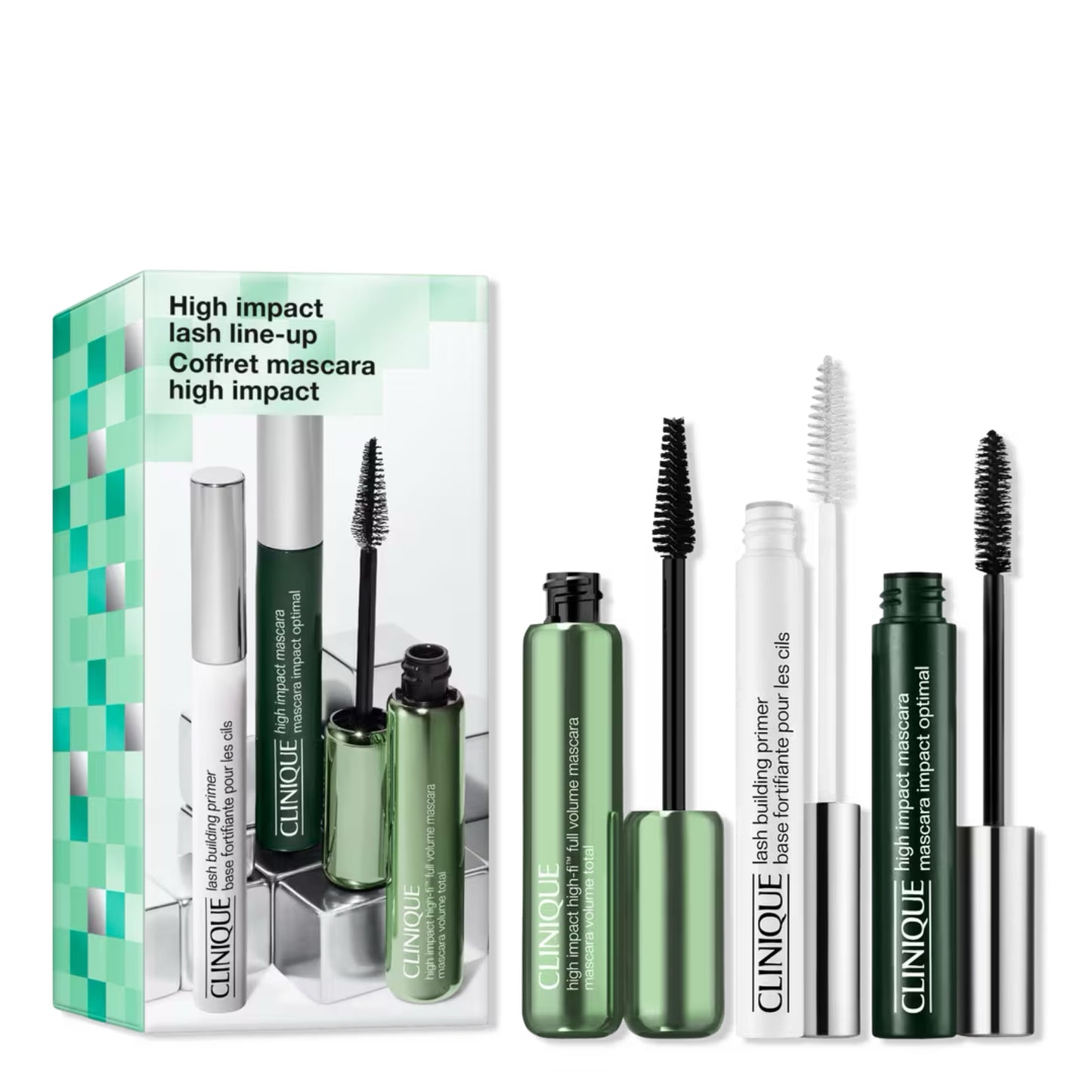 Clinique - High Impact Lash Line-Up Primer & Mascara Makeup Set