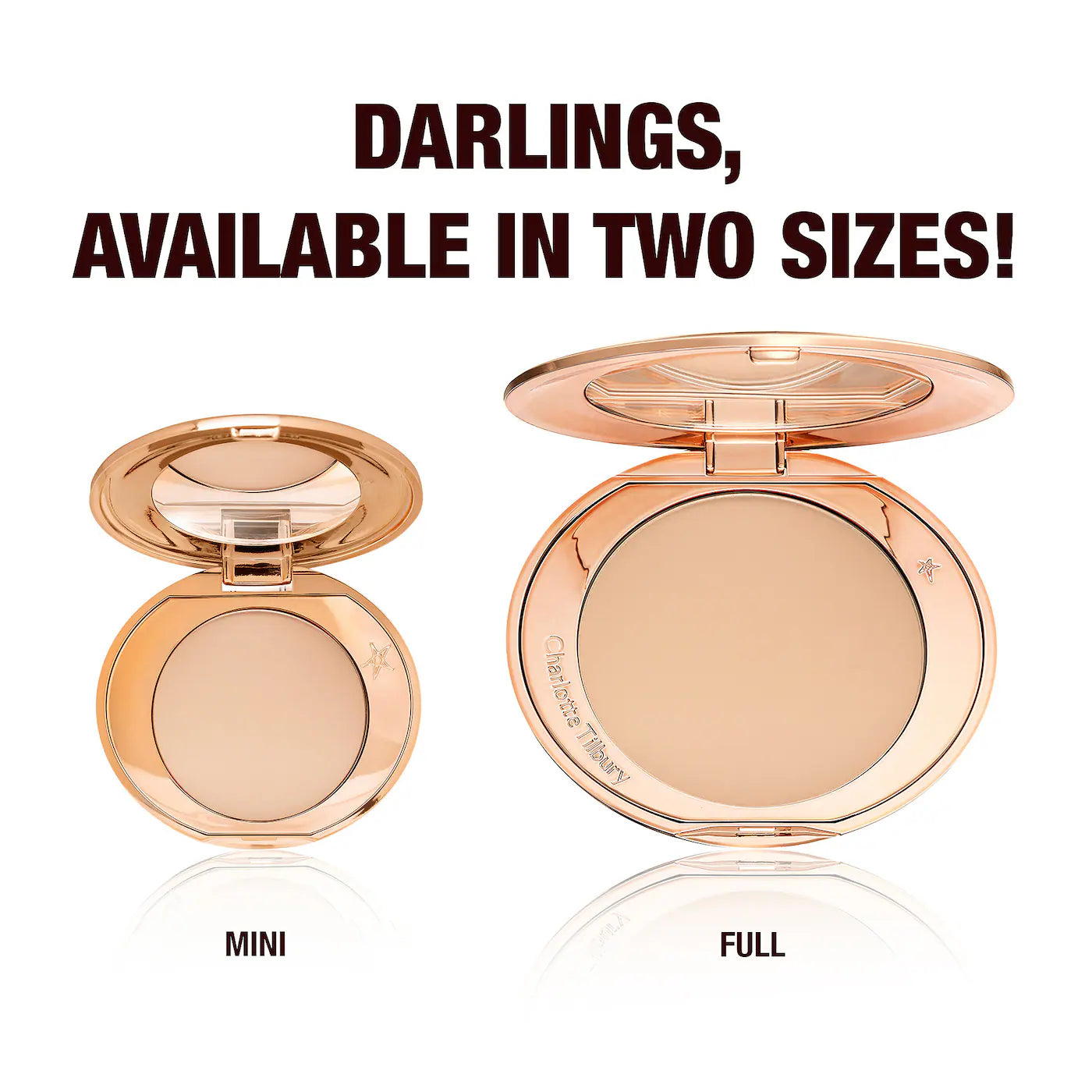 Charlotte Tilbury - Airbrush Flawless Finish Setting Powder Mini - 2 MEDIUM