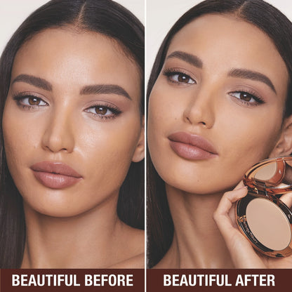 Charlotte Tilbury - Airbrush Flawless Finish Setting Powder Mini - 2 MEDIUM