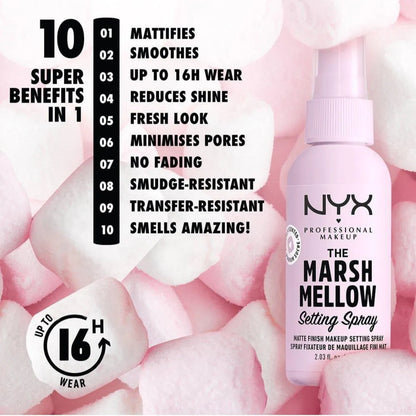 NYX Professional Makeup - Marshmallow Matte Setting Spray