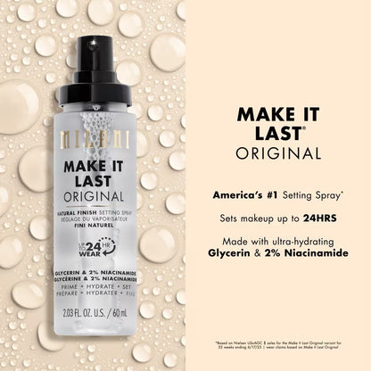 Milani - Make It Last Original Natural Finish Setting Spray - 60ml