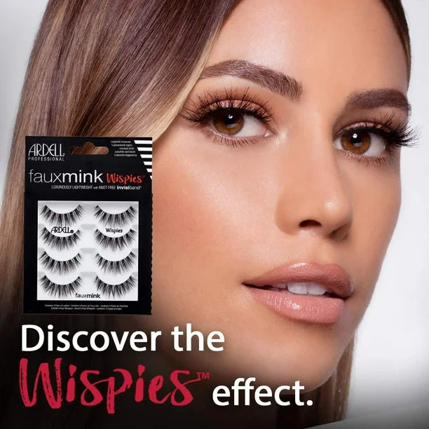 Ardell - Faux Mink Wispies False Eyelash Multipack