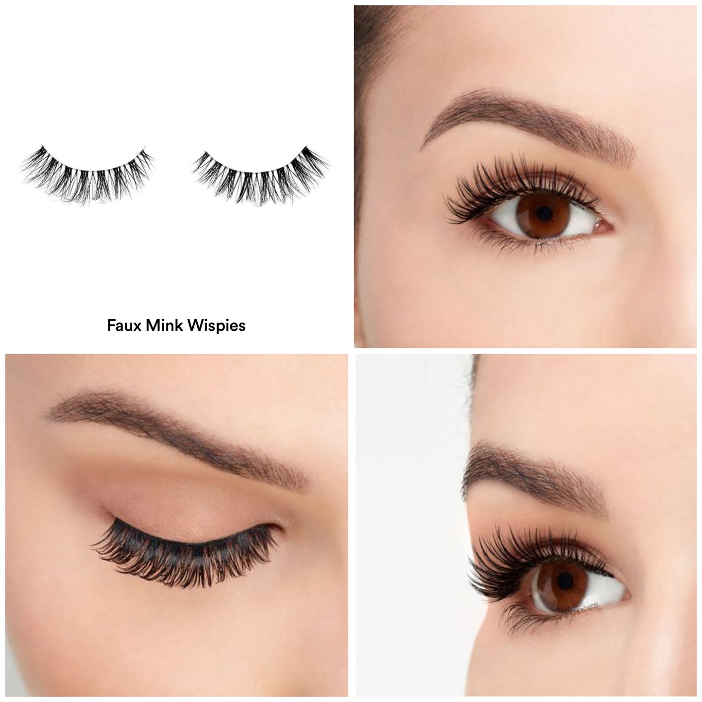 Ardell - Faux Mink Wispies False Eyelash Multipack