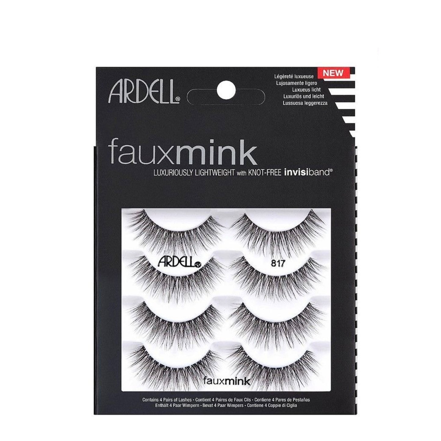 Ardell - Faux Mink #817 False Eyelash Multipack