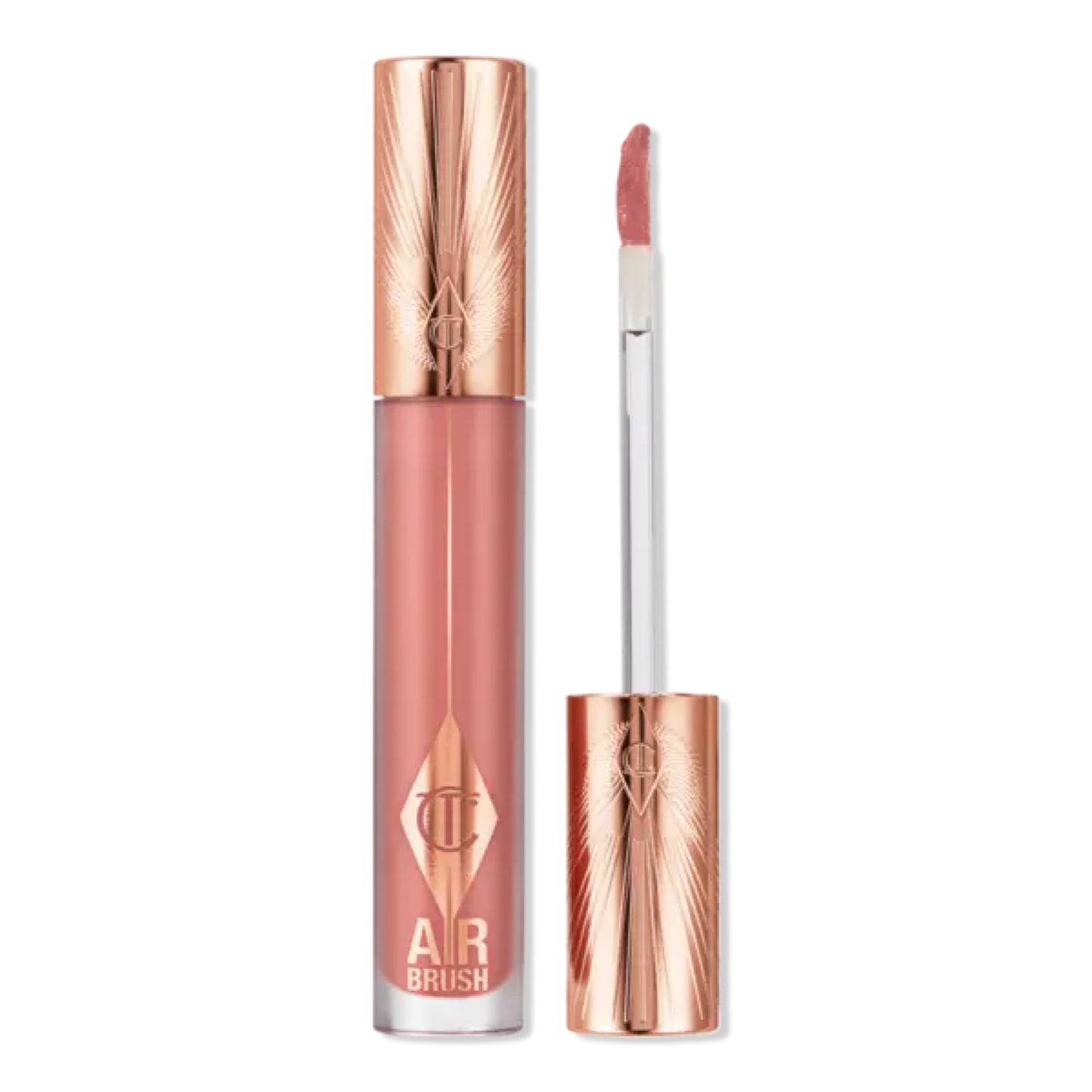 Charlotte Tilbury - Airbrush Flawless Matte Lip Blur Liquid Lipstick -  PILLOW TALK BLUR