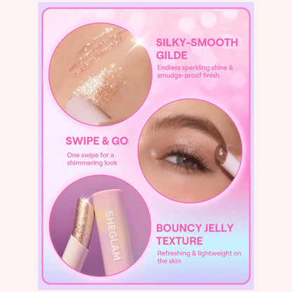 SHEGLAM - Crystal Jelly Glaze Stick - FUSCHIA FUN