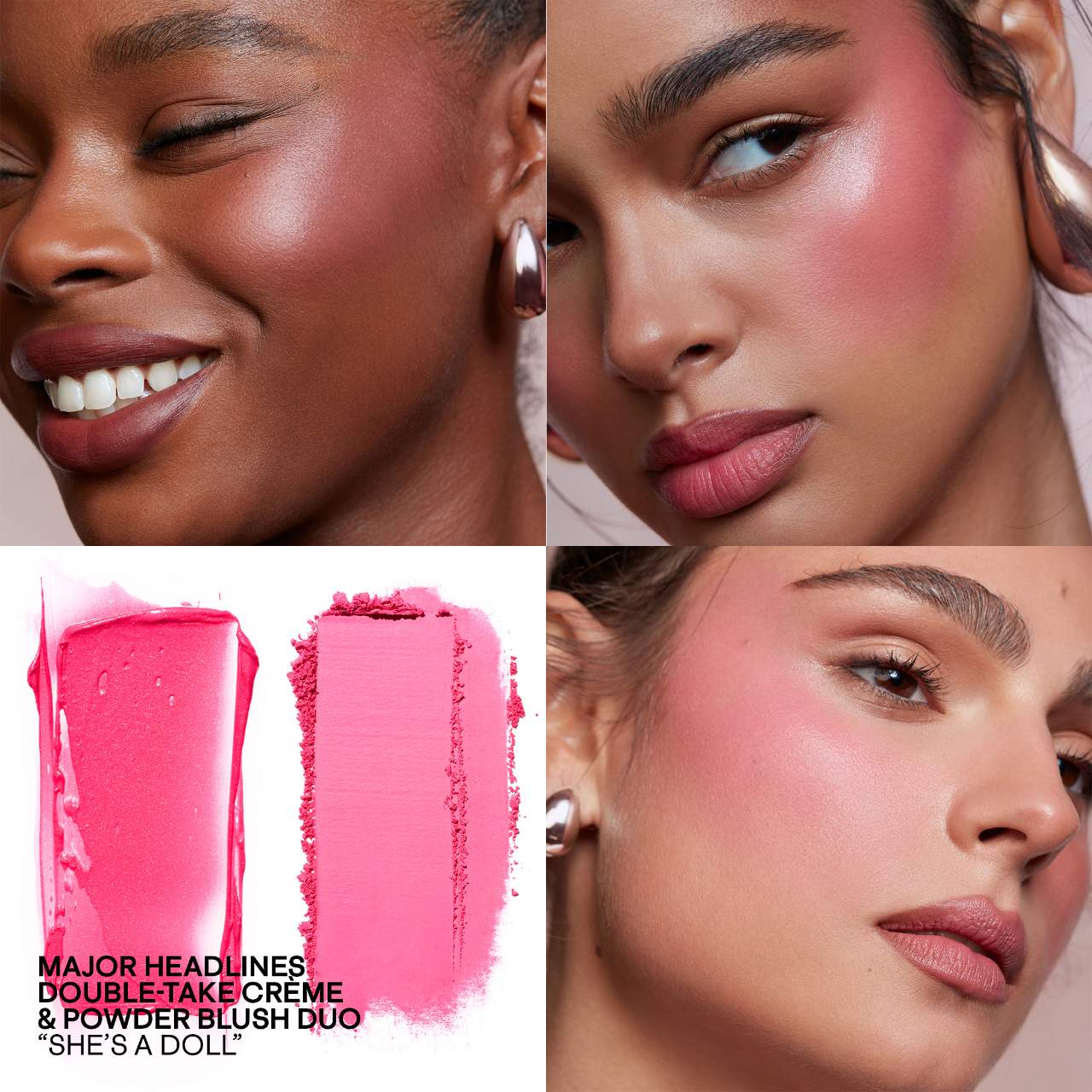 Patrick Ta - Major Headlines Double-Take Crème & Powder Blush Duo - SHE’S A DOLL