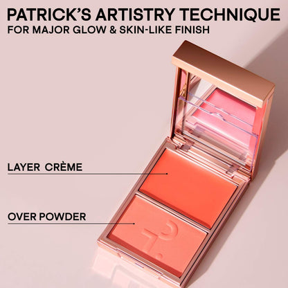 Patrick Ta - Major Headlines Double-Take Crème & Powder Blush Duo - SHE’S GIVING