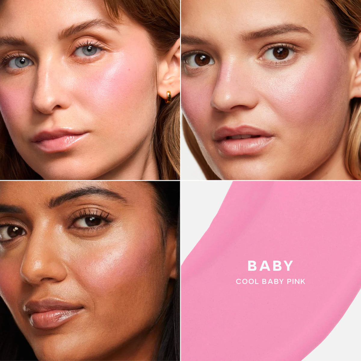 Saie - Dew Blush Liquid Cream Blush Mini - BABY