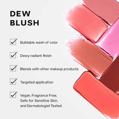 Saie - Dew Blush Liquid Cream Blush Mini - BABY