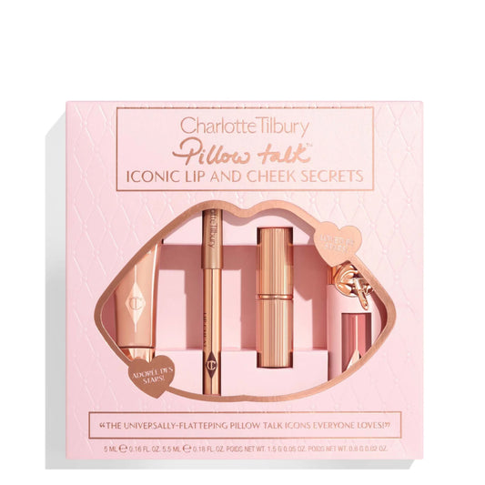 Charlotte Tilbury - Pillow Talk Iconic Lip And Cheek Secrets Set