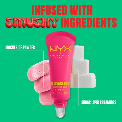 NYX Professional Makeup - Smushy Matte Lip Balm - SWEET SMACK