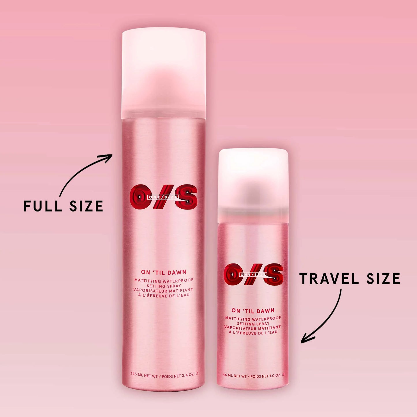 ONE/SIZE - Mini On 'Til Dawn Mattifying Waterproof Setting Spray - 46ml