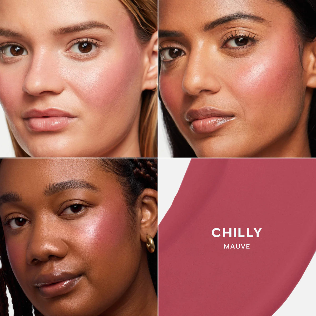 Saie - Dew Blush Liquid Cream Blush Mini - CHILLY