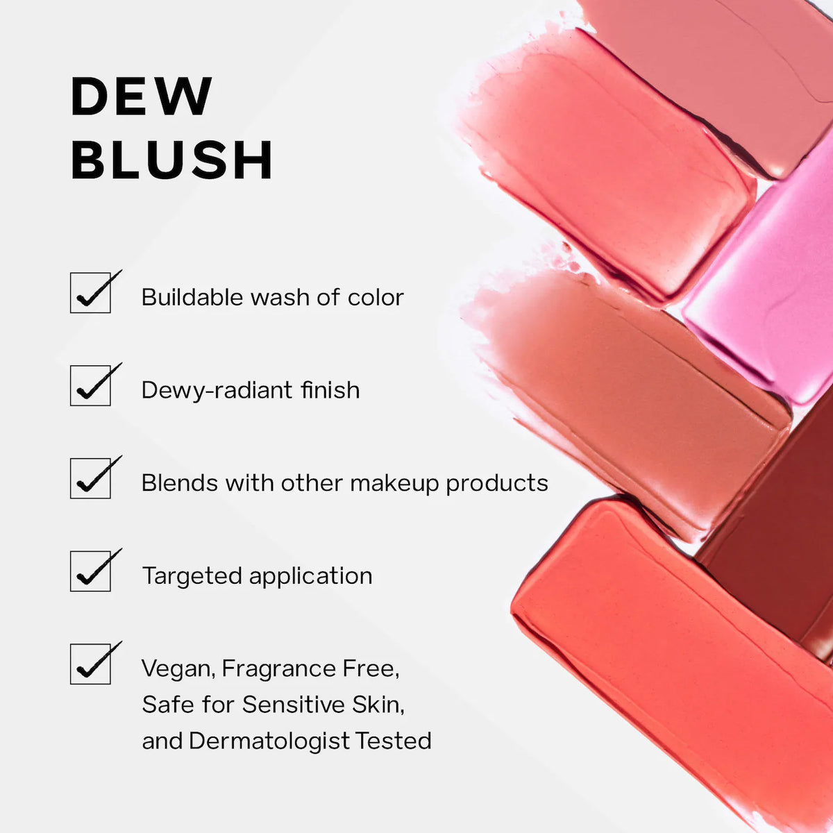 Saie - Dew Blush Liquid Cream Blush Mini - CHILLY