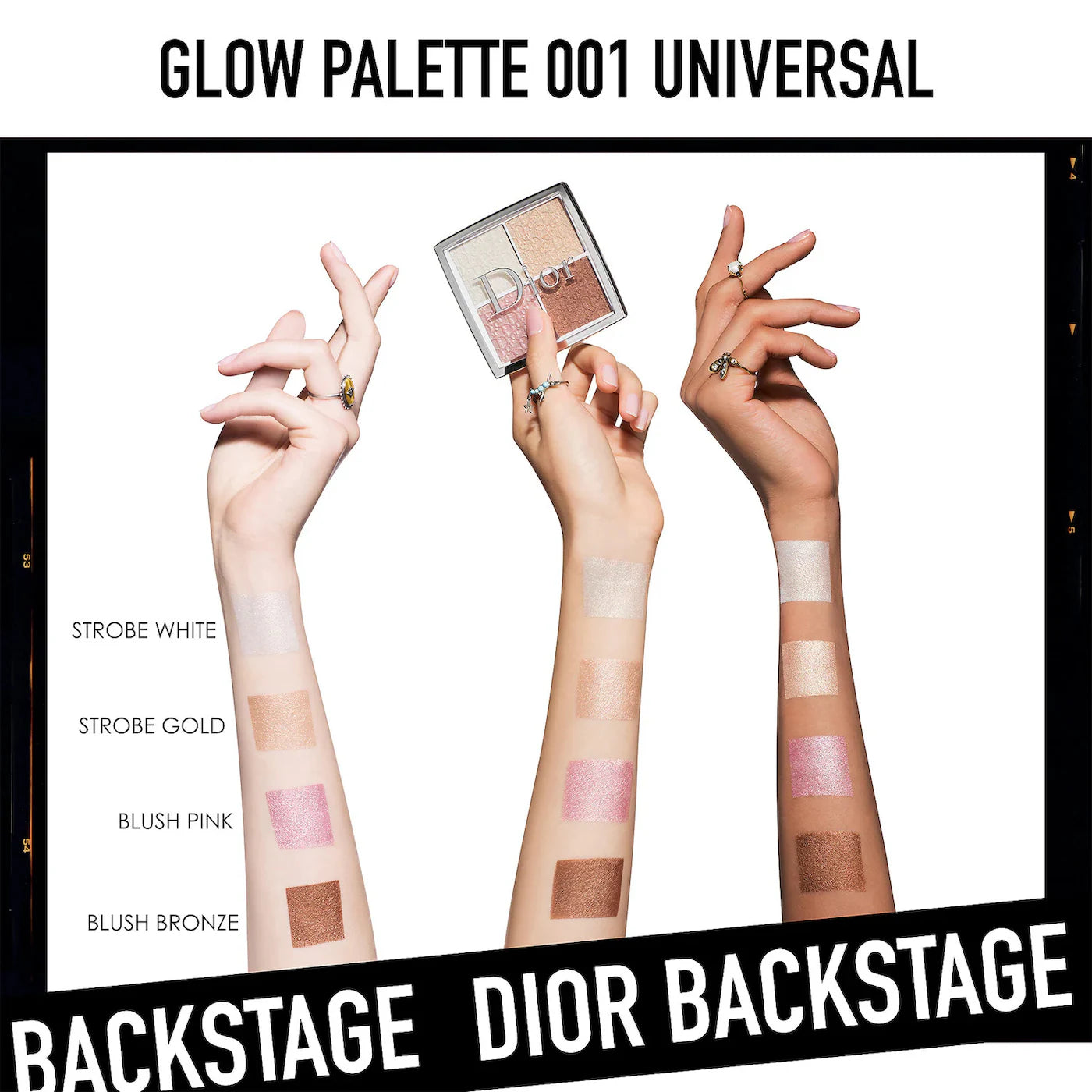 DIOR - Backstage Glow Face Palette - 001 UNIVERSAL