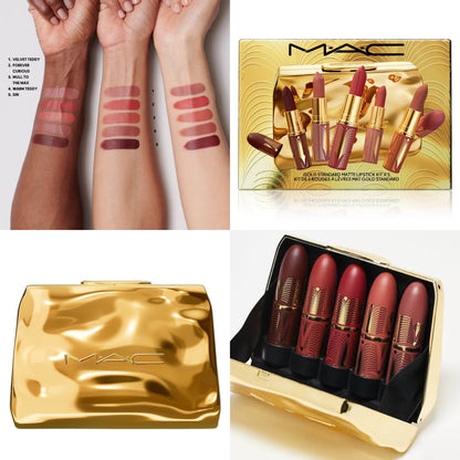 MAC - Gold Standard MACximal Silky Matte Lipstick Set