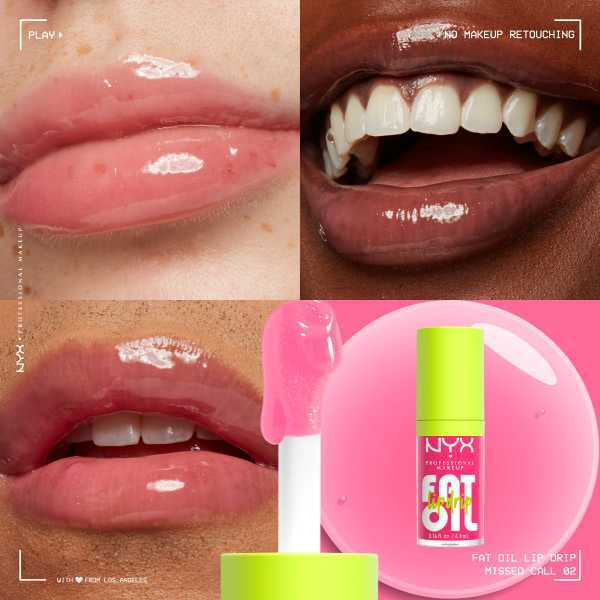 NYX Professional Makeup - Fat Oil Lip Drip - MISSED CALL