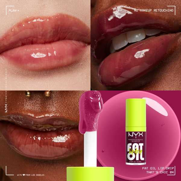 NYX Professional Makeup - Fat Oil Lip Drip - THAT’S CHIC