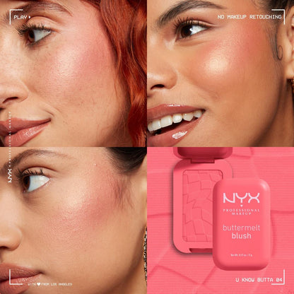 NYX Professional Makeup - Buttermelt Powder Blush - U KNOW BUTTA