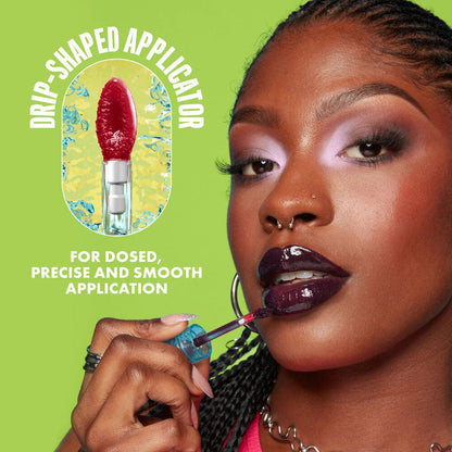 NYX Professional Makeup- Lip I.V. Hydrating Lip Gloss Stain - PETAL POURIN’