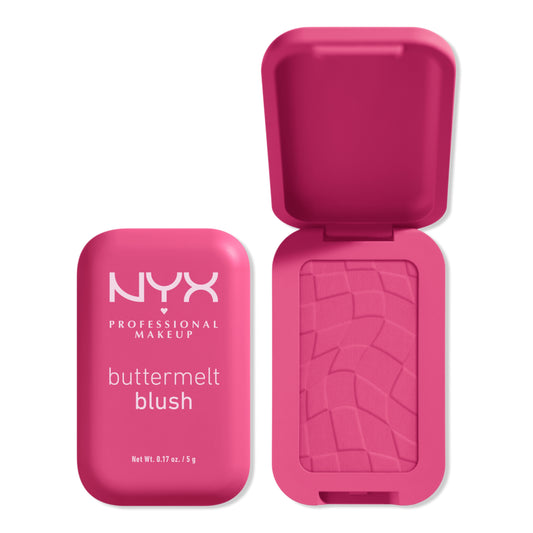 NYX Professional Makeup - Buttermelt Powder Blush - BUTTA WITH TIME