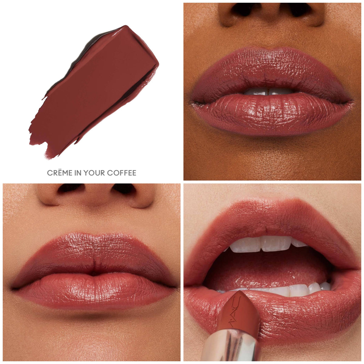 MAC - M·A·Cximal Satin Lipstick - CREME IN YOUR COFFEE