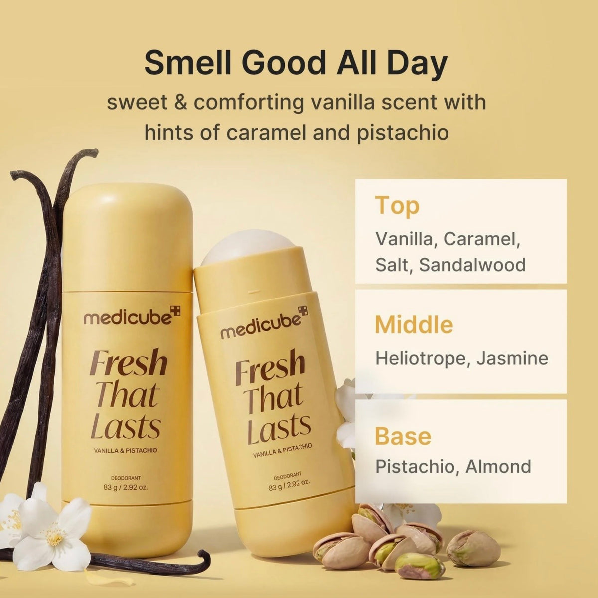 Medicube - Vanilla & Pistachio Deodorant
