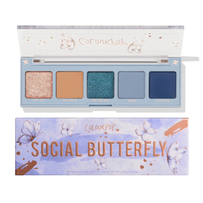 Colourpop - 5-Pan Pressed Powder Palette - SOCIAL BUTTERFLY