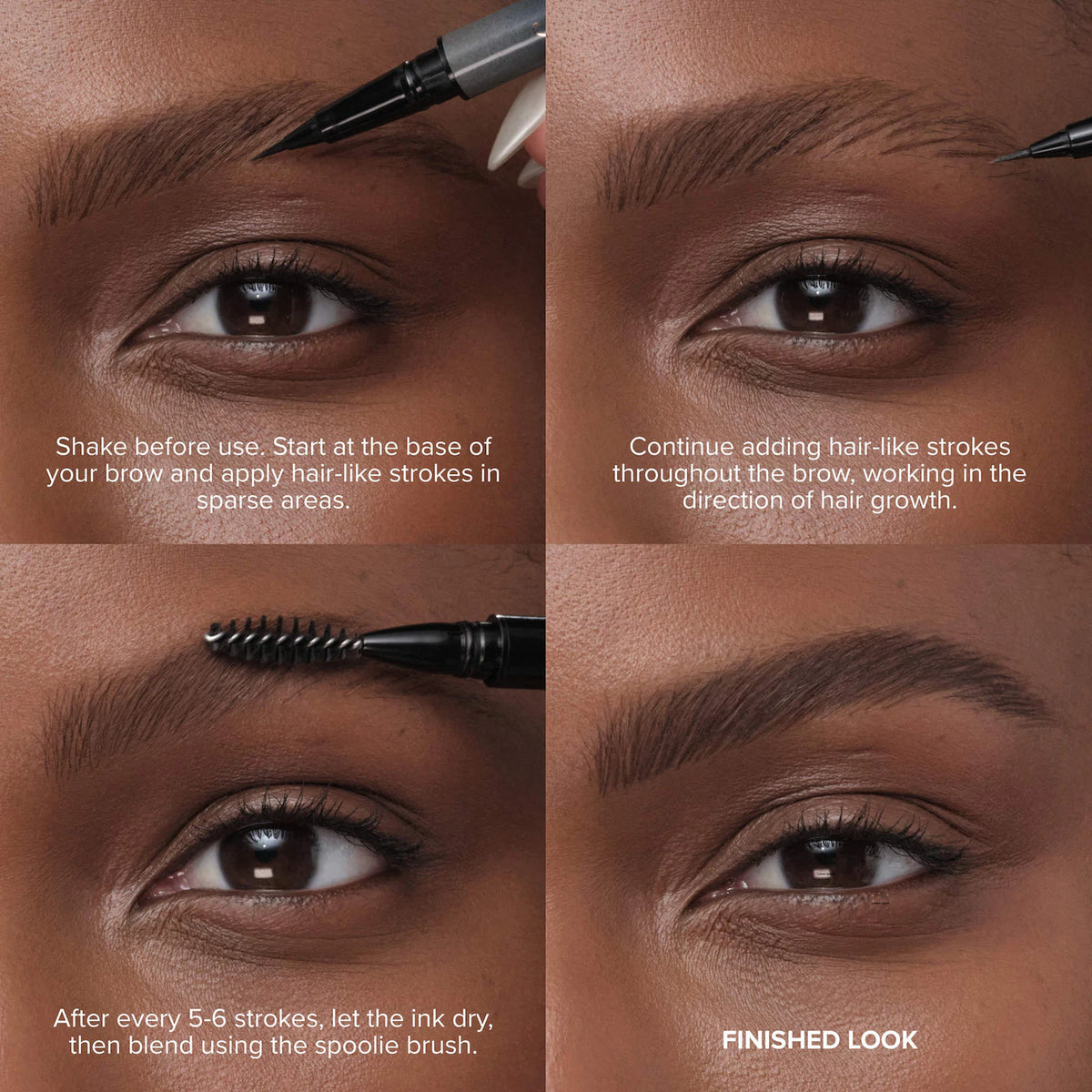 Anastasia Beverly Hills - MicroStroke Brow Pen - DARK BROWN