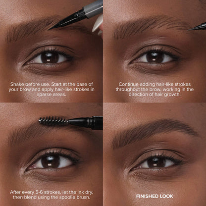 Anastasia Beverly Hills - MicroStroke Brow Pen - DARK BROWN