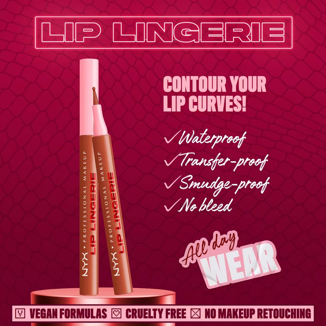 NYX Professional Makeup - Lingerie Lip Liner Stain - NAUGHTY NUDE