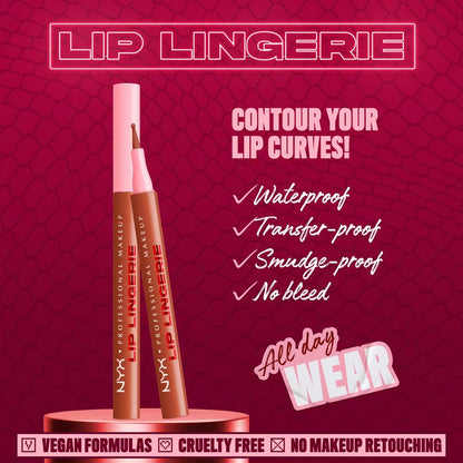 NYX Professional Makeup - Lingerie Lip Liner Stain - NAUGHTY NUDE