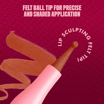 NYX Professional Makeup - Lingerie Lip Liner Stain - NAUGHTY NUDE