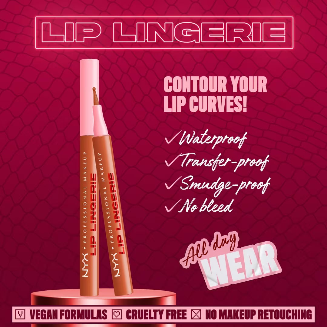 NYX Professional Makeup - Lingerie Lip Liner Stain - BARELY THERE