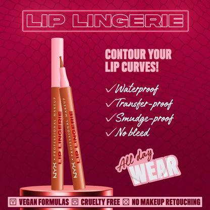 NYX Professional Makeup - Lingerie Lip Liner Stain - BARELY THERE