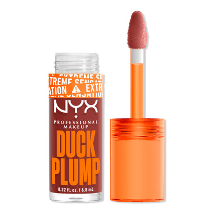 NYX Professional Makeup - Duck Plump High Pigment Plumping Lip Gloss - BRICK OF TIME