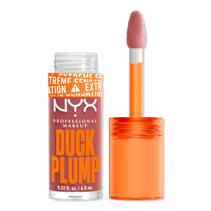 NYX Professional Makeup - Duck Plump High Pigment Plumping Lip Gloss -  NUDE SWINGS